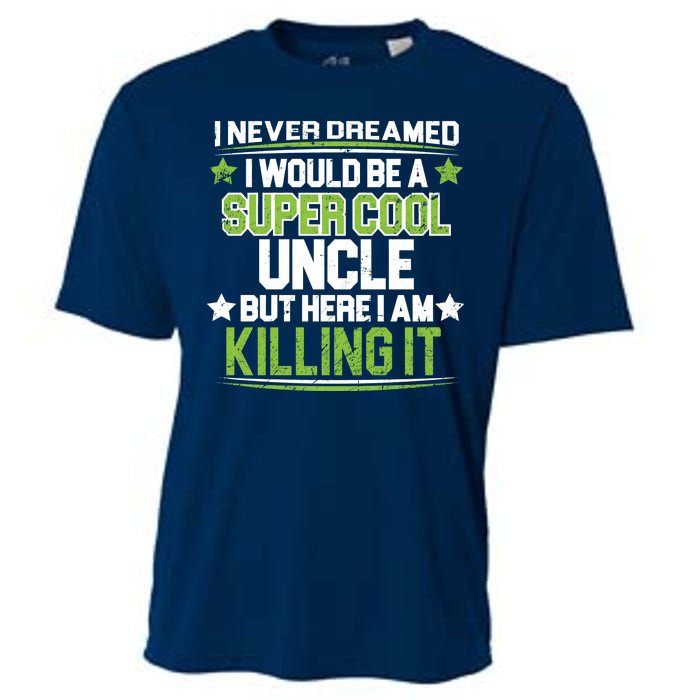 Super Cool Uncle Killing It Cooling Performance Crew T-Shirt