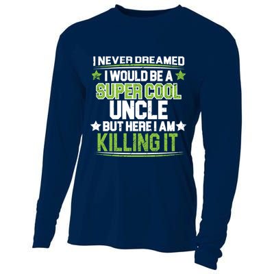 Super Cool Uncle Killing It Cooling Performance Long Sleeve Crew