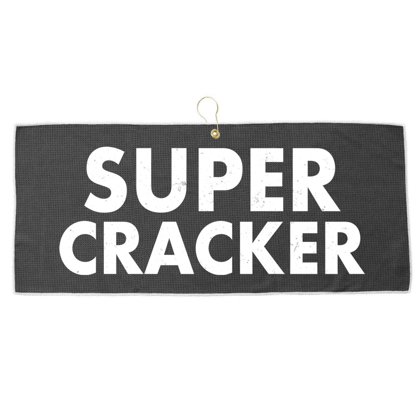 Super Cracker Large Microfiber Waffle Golf Towel
