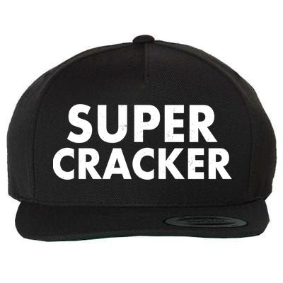 Super Cracker Wool Snapback Cap