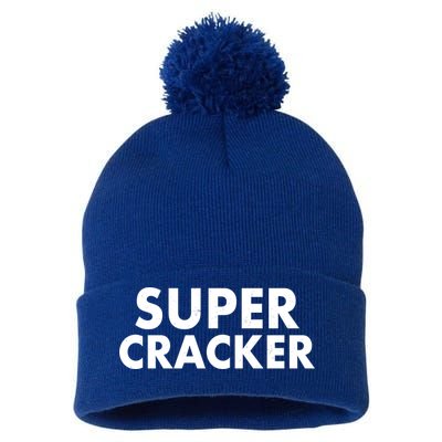 Super Cracker Pom Pom 12in Knit Beanie
