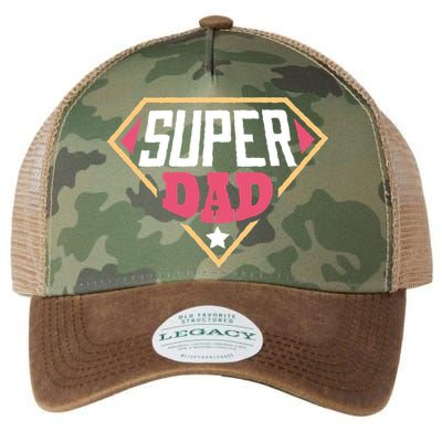 Super Dad Captain Legacy Tie Dye Trucker Hat