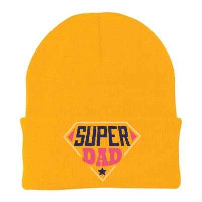 Super Dad Captain Knit Cap Winter Beanie