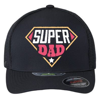 Super Dad Captain Flexfit Unipanel Trucker Cap