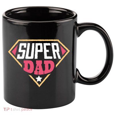 Super Dad Captain 11oz C Handle Ceramic Mug