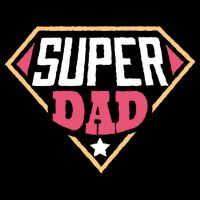 Super Dad Captain Drawstring Bag