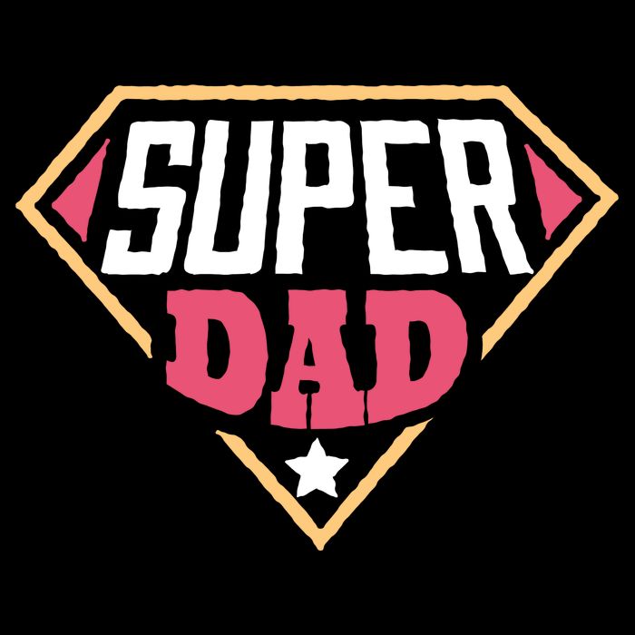 Super Dad Captain Drawstring Bag