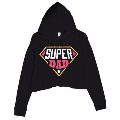 Super Dad Captain Crop Fleece Hoodie