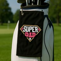 Super Dad Captain Golf Towel