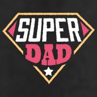 Super Dad Captain Golf Towel