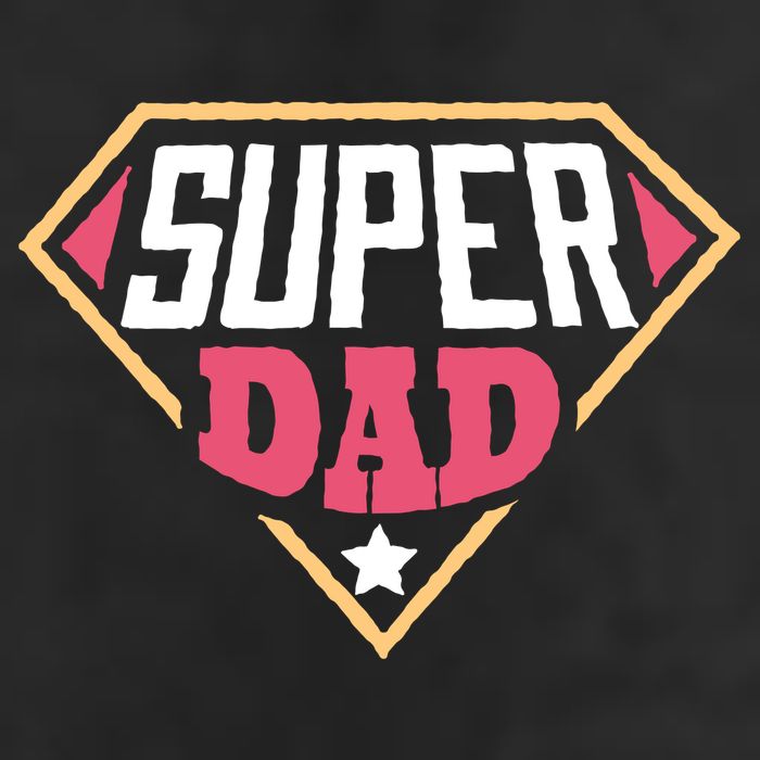 Super Dad Captain Golf Towel