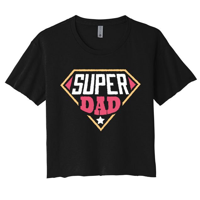 Super Dad Captain Crop Top