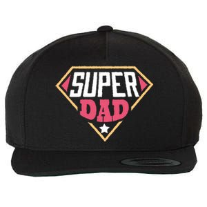 Super Dad Captain Wool Snapback Cap