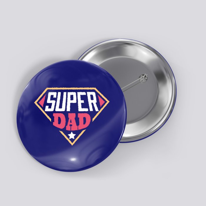 Super Dad Captain Button