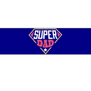 Super Dad Captain Bumper Sticker