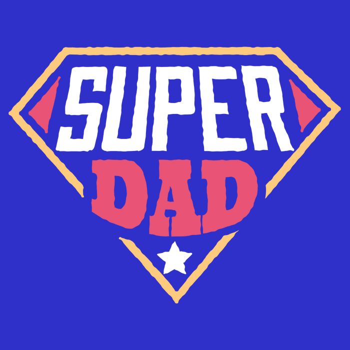 Super Dad Captain Womens Tank Top