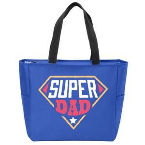 Super Dad Captain Zip Tote Bag