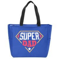 Super Dad Captain Zip Tote Bag