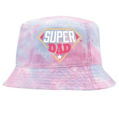 Super Dad Captain Tie-Dyed Bucket Hat