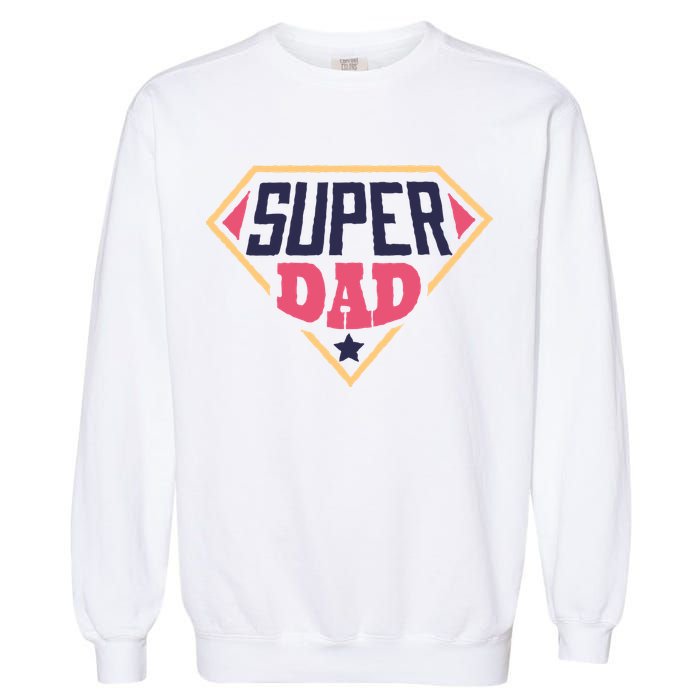 Super Dad Captain Garment-Dyed Sweatshirt