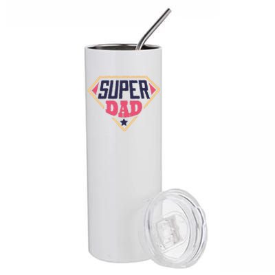 Super Dad Captain Stainless Steel Tumbler