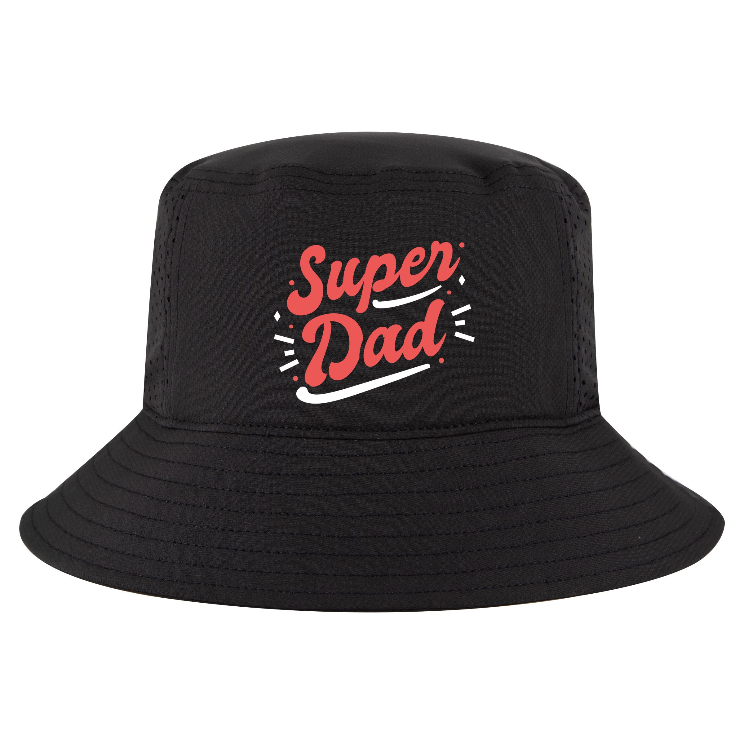 Super Dad Fathers Day Cool Comfort Performance Bucket Hat