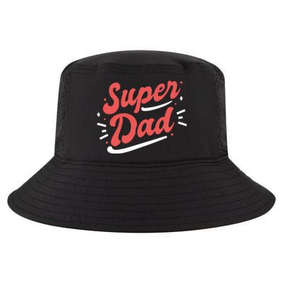 Super Dad Fathers Day Cool Comfort Performance Bucket Hat