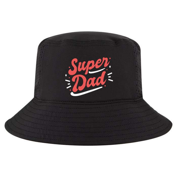 Super Dad Fathers Day Cool Comfort Performance Bucket Hat