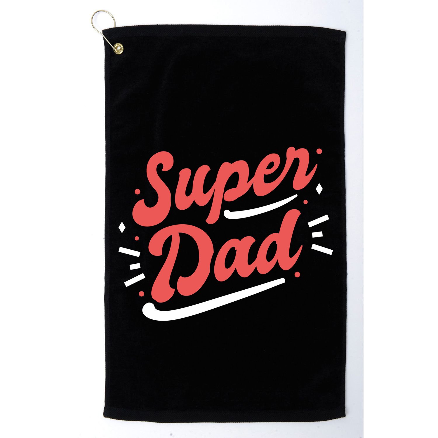 Super Dad Fathers Day Golf Towel