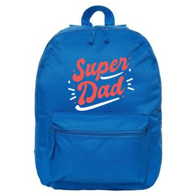Super Dad Fathers Day 16 in Basic Backpack