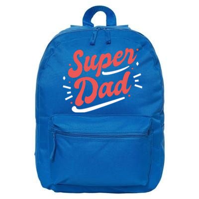 Super Dad Fathers Day 16 in Basic Backpack