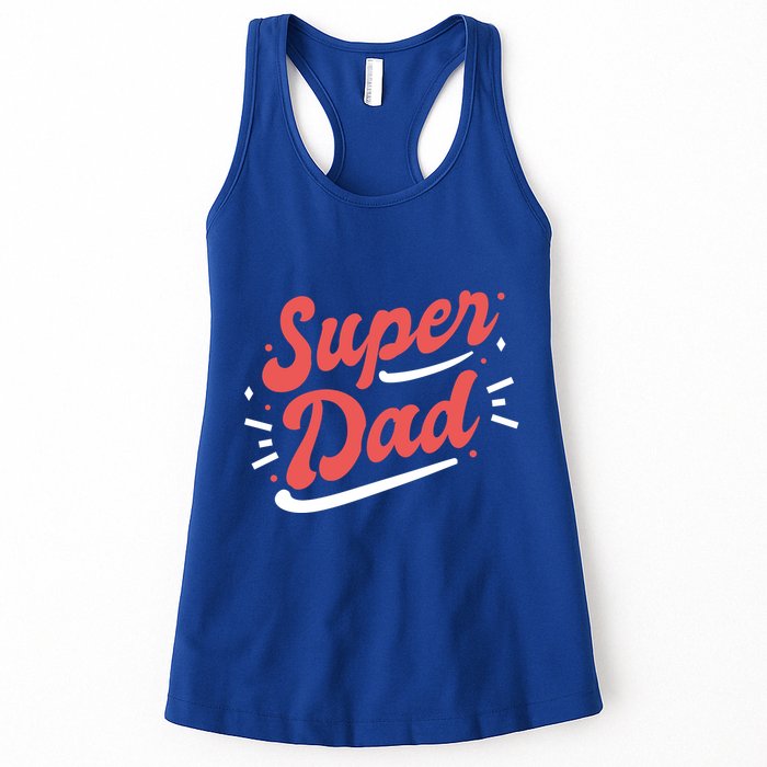 Super Dad Fathers Day Womens Tank Top