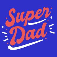 Super Dad Fathers Day Womens Tank Top
