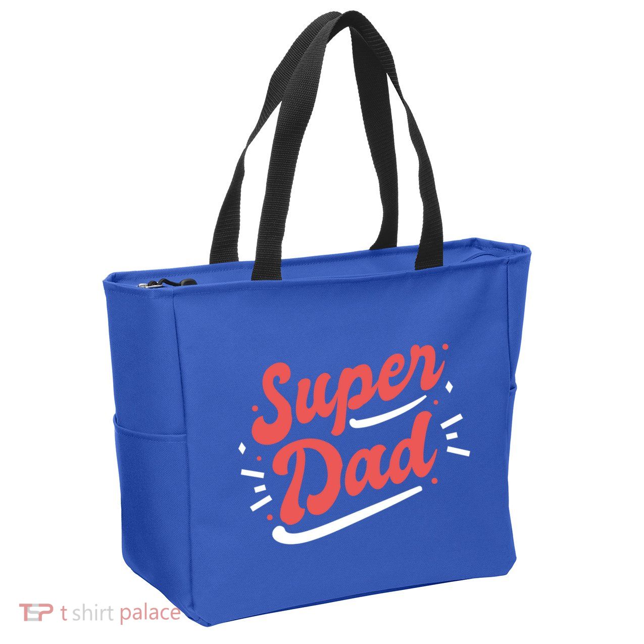 Super Dad Fathers Day Zip Tote Bag