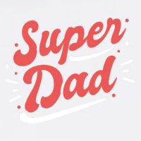 Super Dad Fathers Day Garment-Dyed Sweatshirt
