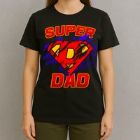 Super Dad Ripped Logo T-Shirt