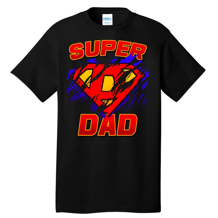 Super Dad Ripped Logo Tall T-Shirt