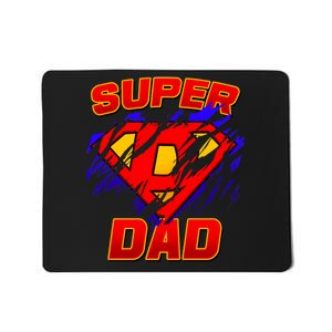 Super Dad Ripped Logo Mousepad