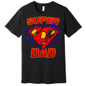 Super Dad Ripped Logo Premium T-Shirt