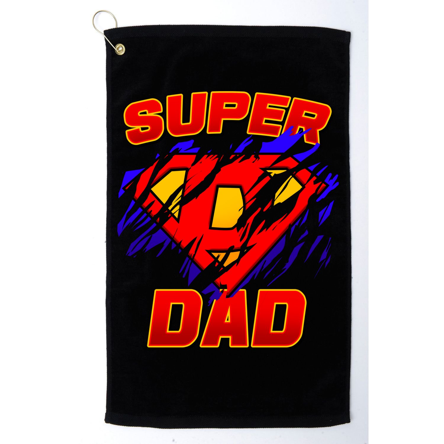 Super Dad Ripped Logo Golf Towel