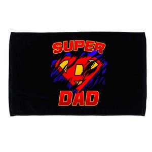 Super Dad Ripped Logo Microfiber Hand Towel