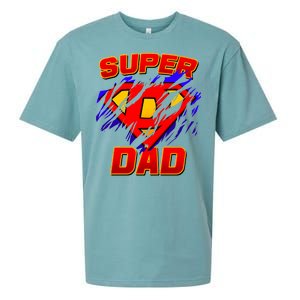 Super Dad Ripped Logo Sueded Cloud Jersey T-Shirt