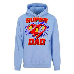 Super Dad Ripped Logo Unisex Surf Hoodie