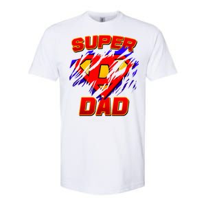 Super Dad Ripped Logo Softstyle CVC T-Shirt