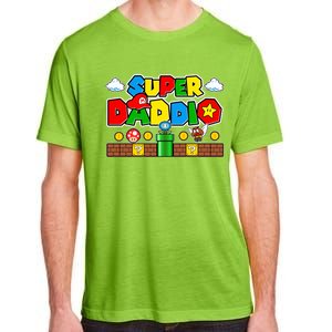 Super Daddio Dad Video Gamer Adult ChromaSoft Performance T-Shirt