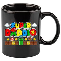 Super Daddio Dad Video Gamer 11oz C Handle Ceramic Mug