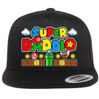 Super Daddio Dad Video Gamer Flatbill Hat