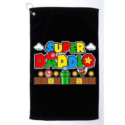 Super Daddio Dad Video Gamer Platinum Collection Golf Towel