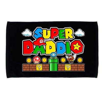 Super Daddio Dad Video Gamer Microfiber Hand Towel