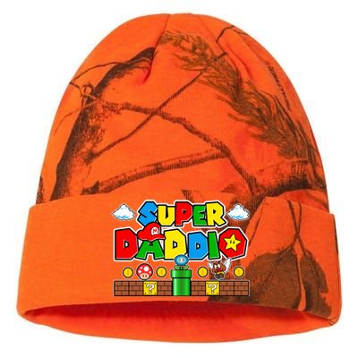 Super Daddio Dad Video Gamer Kati Licensed 12" Camo Beanie